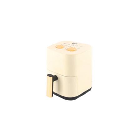 Fritadeira de ar comprimido de grande capacidade 6L com botão duplo