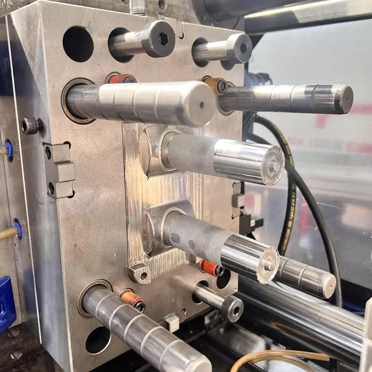 Molde de injeção de barril reto com alça de secador de cabelo de íon negativo